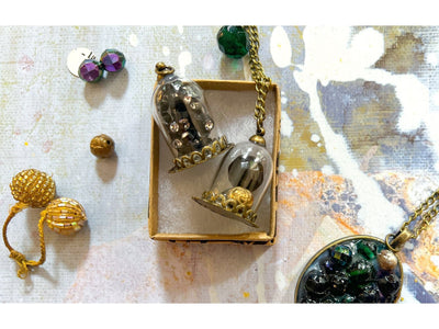 Masquerade Beads/Trim Necklace: Authentic Phantom of the Opera Beads from Carlotta Masquerade dress