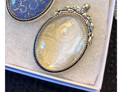 Dressing Room Jewelry ; Upcycled Fabric; Phantom of the Opera; Christine