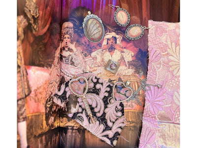 Carlotta Giudicelli "Il Muto" Upcycled/Genuine Fabric - Original Phantom of the Opera, Broadway (Limited edition)